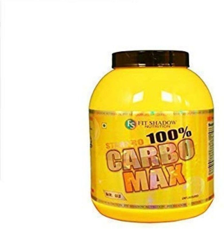Fit Shadow Starpro 100% Carbo Max Complex Carbohydrates Unflavoured 3kg Protein Blends  (3 kg, Unflavoured)