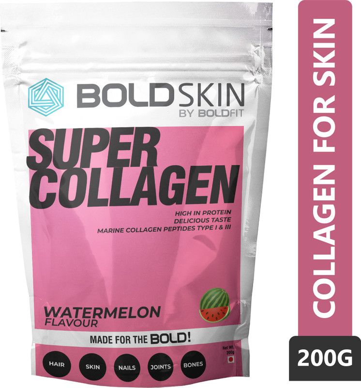 BOLDFIT Collagen Powder For Skin Nails Joints Supplement For Women & Men With Biotin  (200 g)