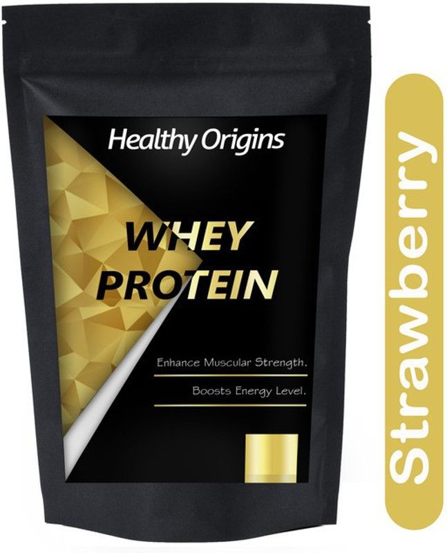 Healthy Origins Whey Protein Concentrate (HO240) Whey Protein  (200 g, Strawberry)