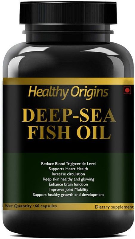Healthy Origins Nutrition Deep Sea Fish Oil 2500mg (Omega 3 Fish Oil)  (60 No)