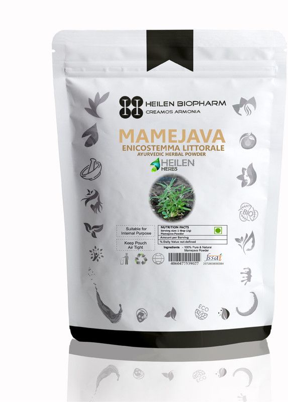 HEILEN BIOPHARM Mamejava Herbal Powder 100 Gram Enicostemma Littorale Kariyatu/Chota-kirayat  (100 g)