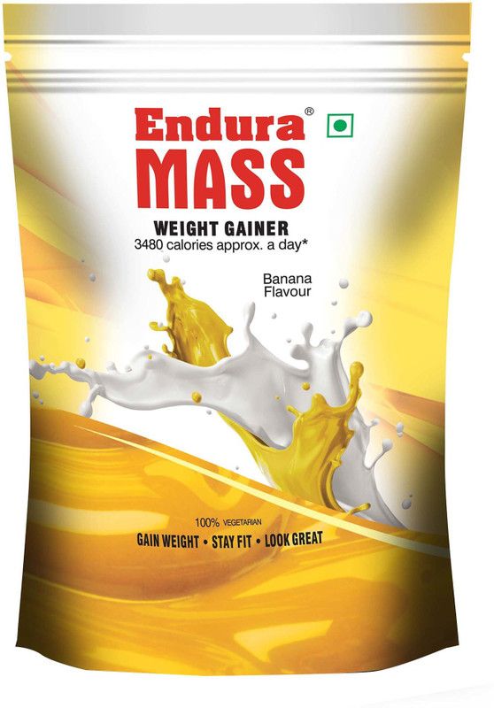 Endura Mass Weight Gainers/Mass Gainers  (907 g, Banana)