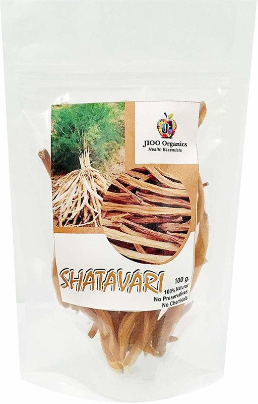 Jioo Organics 100% Natural Premium Shatavari Raw,100g  (100 g)