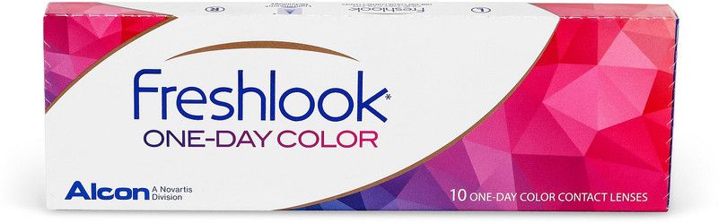 Alcon Daily Disposable  (-1.75, Colored Contact Lenses, Pack of 10)