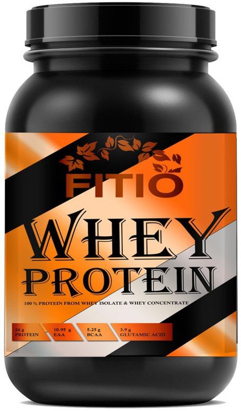 FITIO Nutrition Protein Plus Body Building Gym Supplement Whey Protein Powder DSD5104 Premium Whey Protein  (3000 g, Unflavored)
