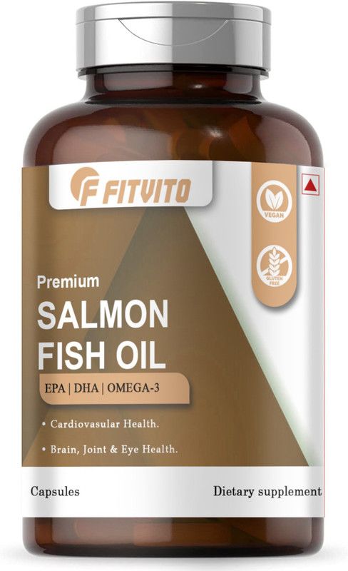 Fitvito Salmon Fish Oil 1000mg Triple Strength 660mg (D170)  (90 Capsules)