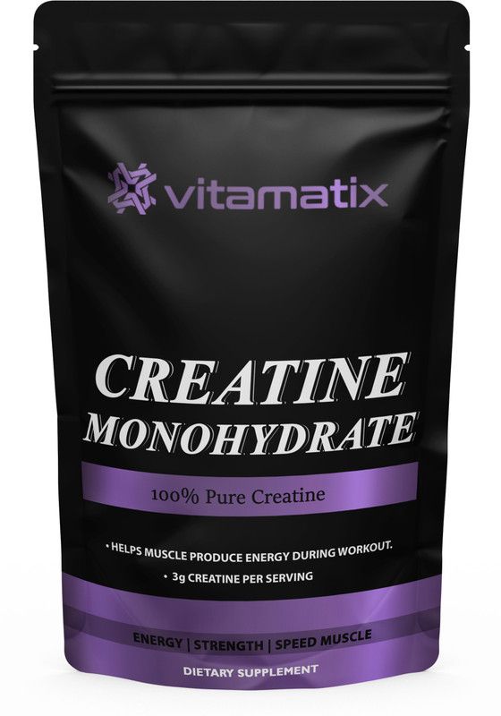 Vitamatix Creatine Monohydrate Creatine Pro (OL92) Creatine  (100 g, Orange)