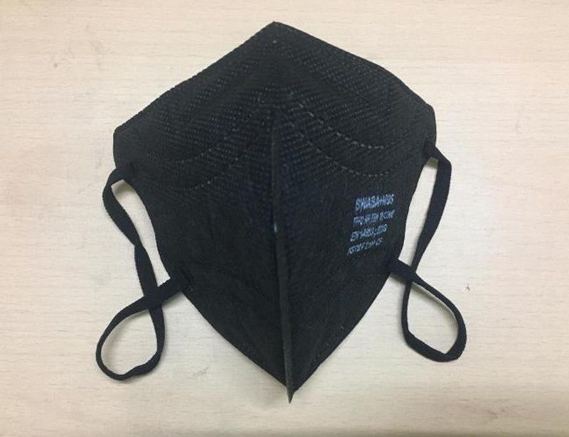 SWASA SWASA+ N-95/FFP2 Best Value PACK: Black Pack 20 PLUSBlackPM0.320 Reusable  (Black, Free Size, Pack of 20)