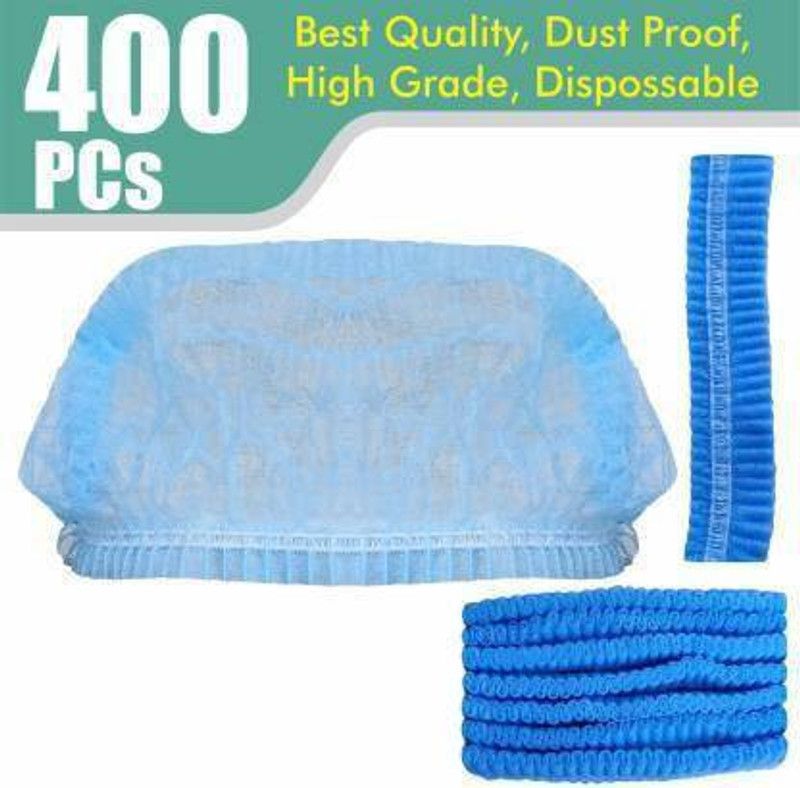 Spun Daffodils 18 Inch Bouffant Cap 400 Pieces Surgical Head Cap  (Disposable)