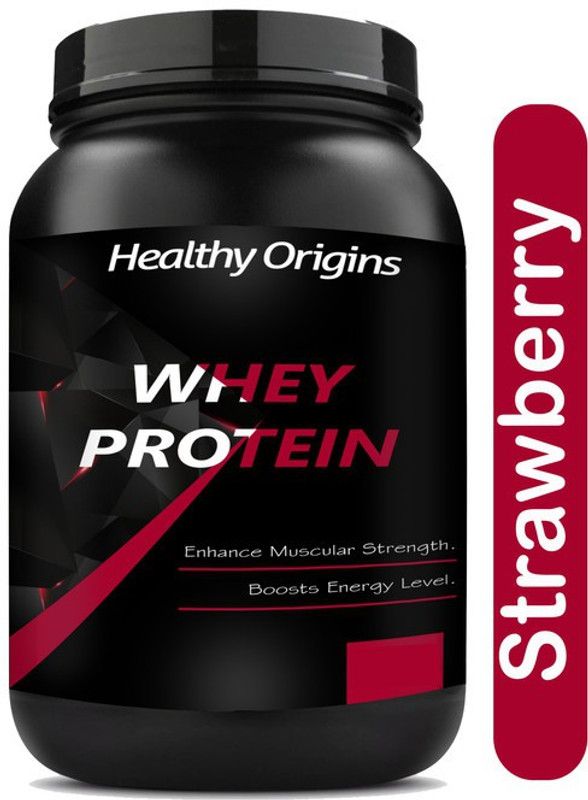 Healthy Origins Gold Standard 100% Protein Powder Isolate Whey Protein Premium(Ho1257) Whey Protein  (4000 g, Strawberry)