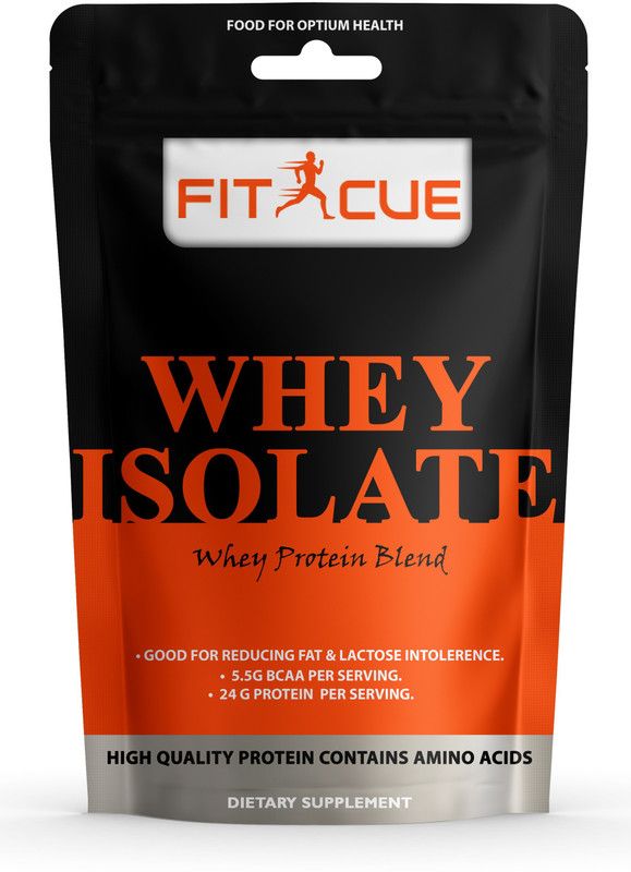 Fitcue 100% Whey Protein Isolate Supplement Powder (OL291) Whey Protein  (1500 g, Kulfi)