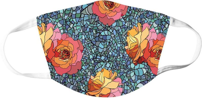 #CoolPanda Designer Printed Pollution Reusable Soft Cloth Mask (Pack of 1) SD_DMSK_BFI96_1 Reusable Cloth Mask  (Multicolor, Free Size, Pack of 1)
