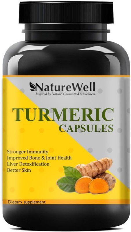 Naturewell TURMERIC CURCUMIN Capsules Pro  (60 No)