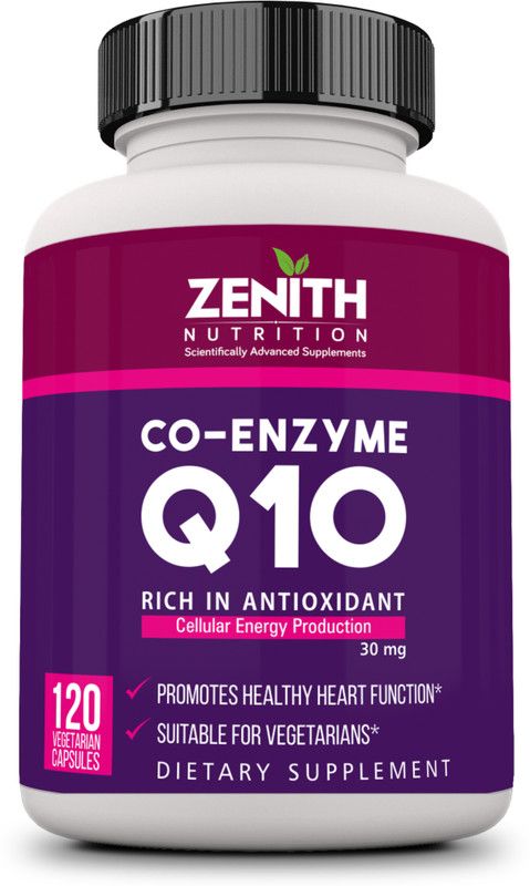 Zenith Nutrition CoQ10-30mg-120 Nos  (120 No)