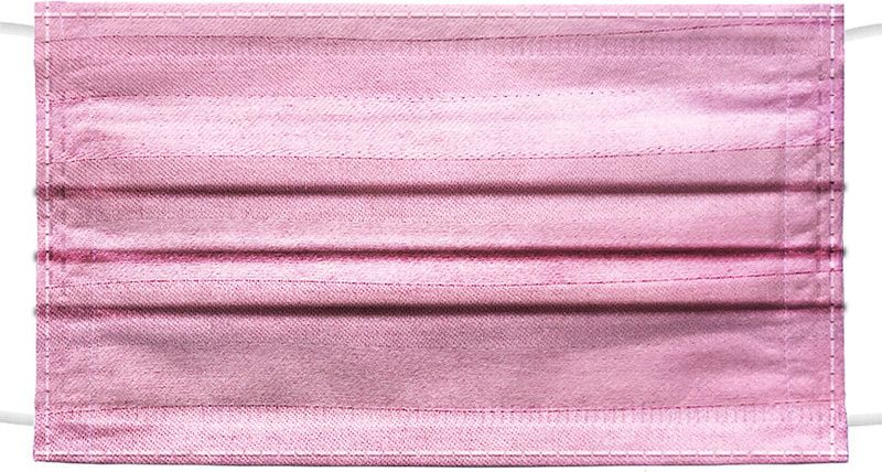 Voylla Voylla 4 Flat Resuable and Washable Outdoor Masks 8905124091755 Cloth Mask  (Pink, Free Size, Pack of 4)