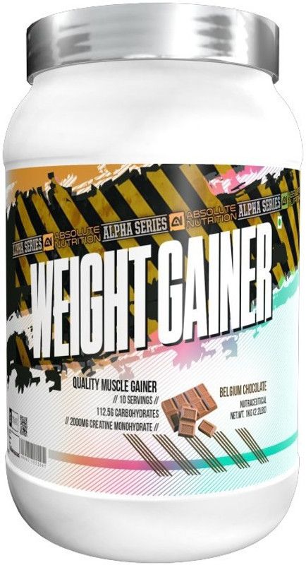 ABSOLUTE NUTRITION Alpha Series Weight Gainer Weight Gainers/Mass Gainers  (1 kg, Belgium Chocolate)