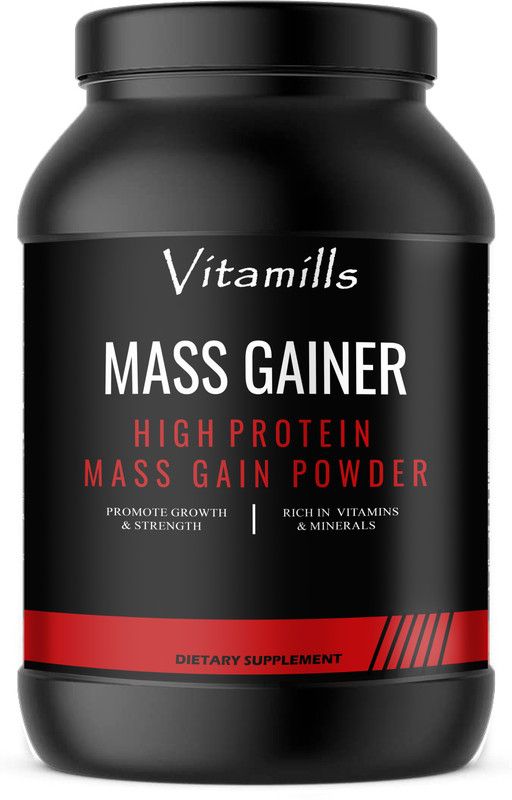 Vitamills Nutrition Super Gainer XXL Weight Gainers/Mass Gainers (S137) Ultra Weight Gainers/Mass Gainers  (400 g, Mango)