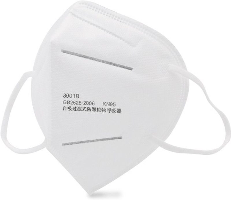 E Solutions Kn95 mask ES Kn95 Mask(2)-523 Reusable  (Free Size, Pack of 2)