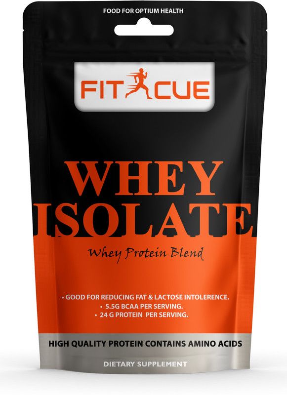 Fitcue 100% Whey Protein Isolate Supplement Powder Ultra (OL286) Whey Protein  (5000 g, Double Rich Chocolate)