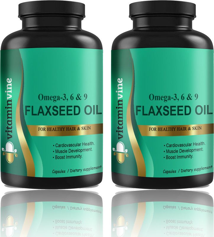 Vitaminvine Flaxseed extract Capsules Omega 369 (H244)  (120 Capsules)