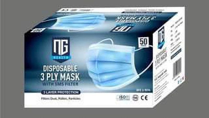 Festa Surgical 3 Ply Disposable Face Mask Certified by BFE>99% and PFE > 95%, SITRA, DRDO, ISO and CE(Pack of 200) Surgical Mask With Melt Blown Fabric Layer  (Free Size, Pack of 200, 3 Ply)