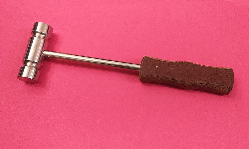 Shubham Store Hammer With Fiber Handle Instruments SS Orthopedic Surgical Hammer