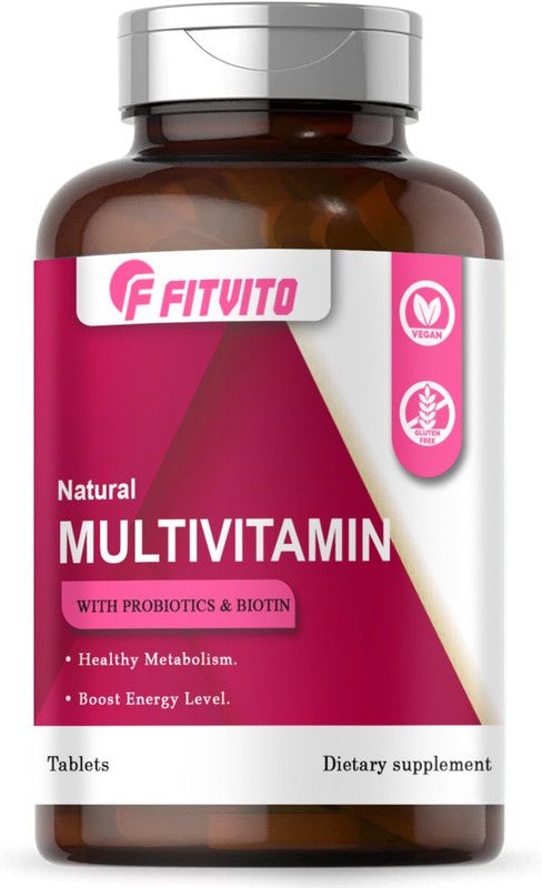Fitvito The Real Vitamin Multivitamin Tablets (D120)  (60 Tablets)