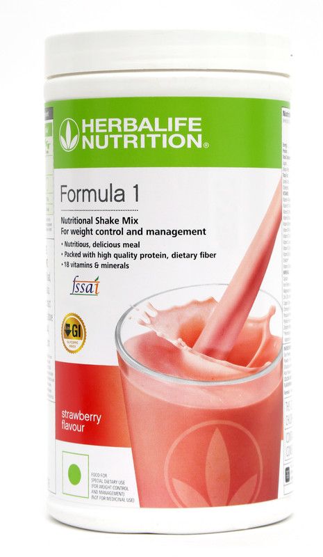 HERBALIFE Formula 1 Nutritional Shake Mix - Mango Flavor For Weight Loss Plant-Based Protein  (500 g, Mango)