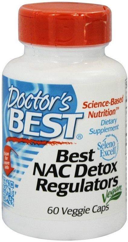 Doctor's Best NAC Detox Regulators 60caps  (60 No)