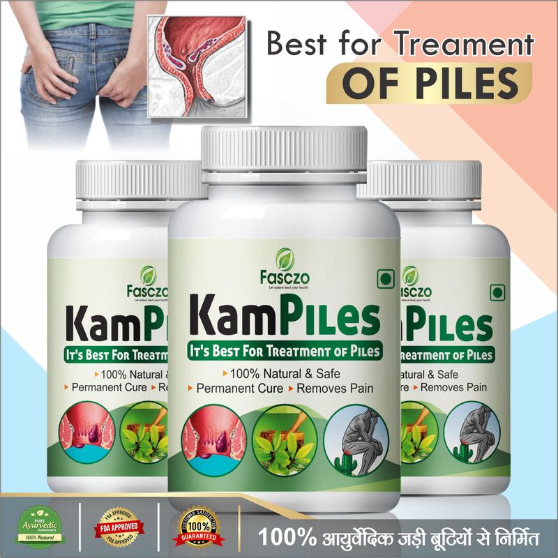 Numinous Kampiles capsules for helps to stop bleeding in hemorrhoids  (3 x 60 No)
