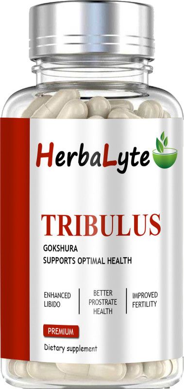 HERBALYTE Tribulus Terrestris Natural Testosterone Booster (Gokshura) Ultra  (30 No)