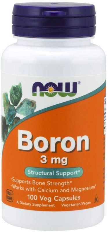 Now Foods Boron 3 mg  (100 No)