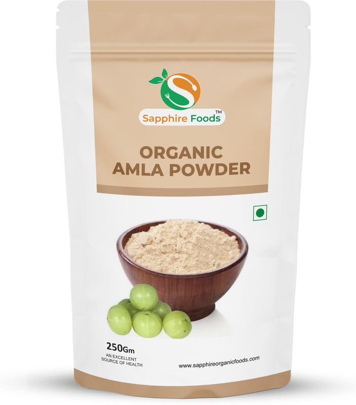 Sapphire Foods Organic Amla Powder  (250 g)