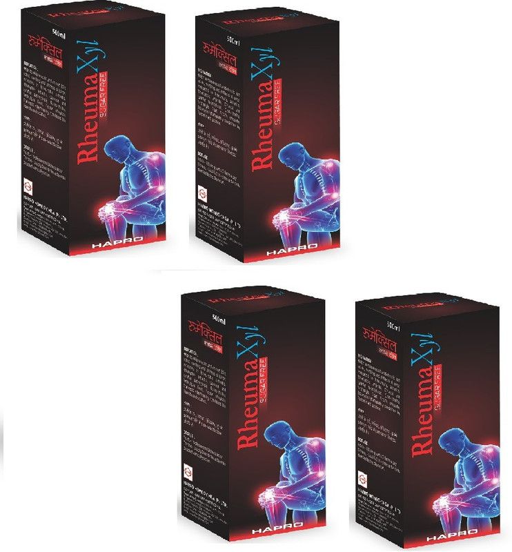 Hapro Homeo Rheumaxyl 120 ML Liquid (2 x 120 ml) pack of 4 Liquid Liquid  (4 x 120 ml)