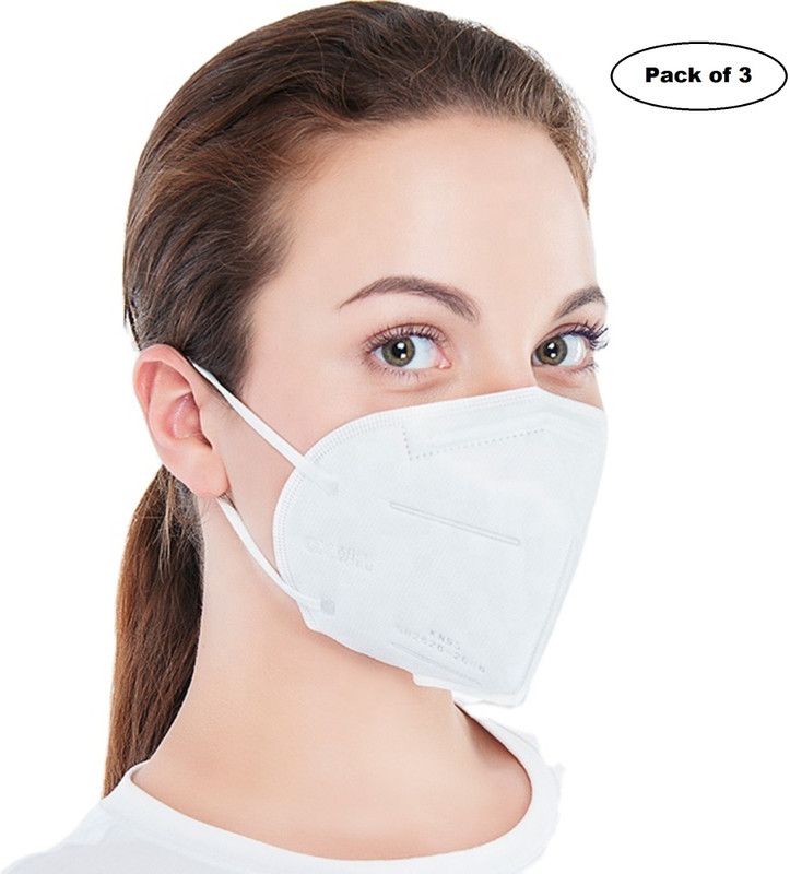 Brightronics BreathCare N95 Mask BreathCare N95 Reusable, Washable  (White, Free Size, Pack of 3)