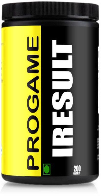 Progame Iresult Capsules - 200 Weight Gainers/Mass Gainers  (0.6 pounds, Unflavored)
