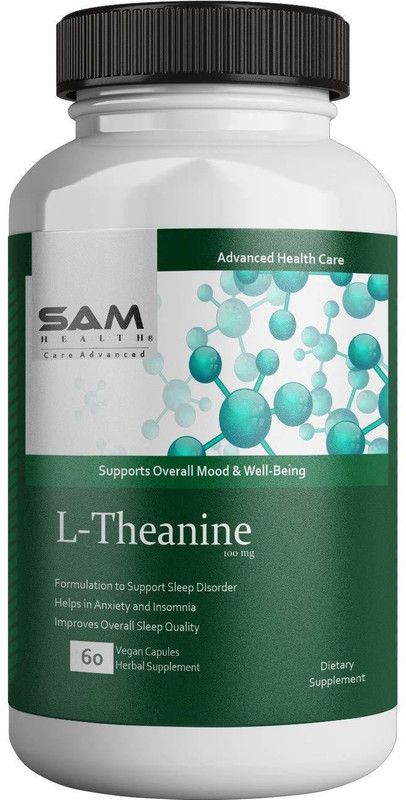 Sam Health L-Theanine 60 Capsules (100mg)  (60 Tablets)