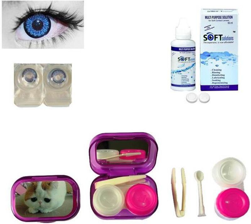 MD Monthly Disposable  (0, Colored Contact Lenses, Pack of 1)