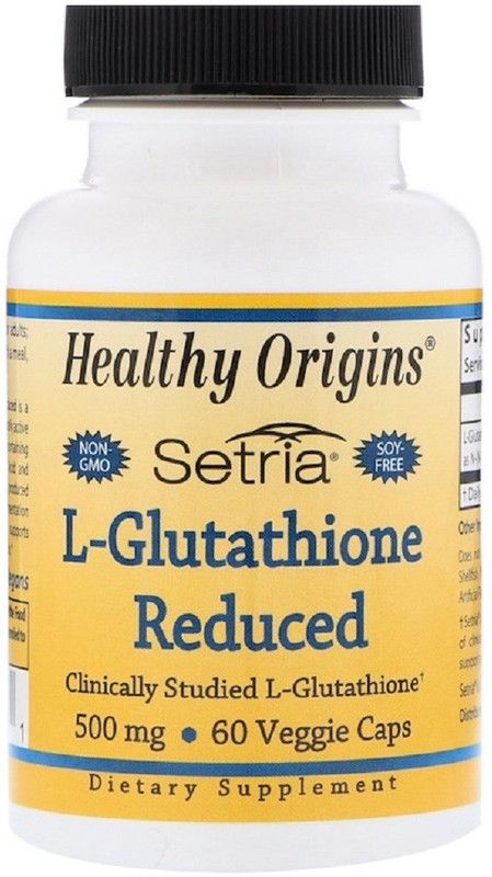 Healthy Origins Healthy Origins, Setria, L-Glutathione Reduced,  (60 mg)