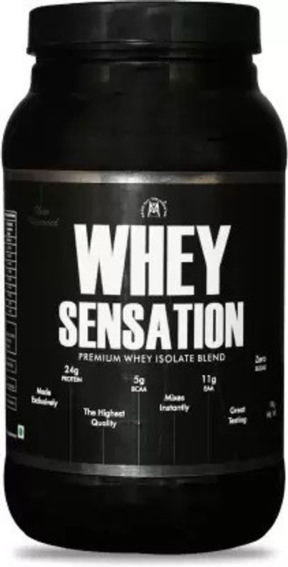 monster series Whey Sensation, Chocolate Ice Cream Flavor, 1 Kg, 24 gm Protein Whey Protein  (1 kg, Chocolate Ice Cream)