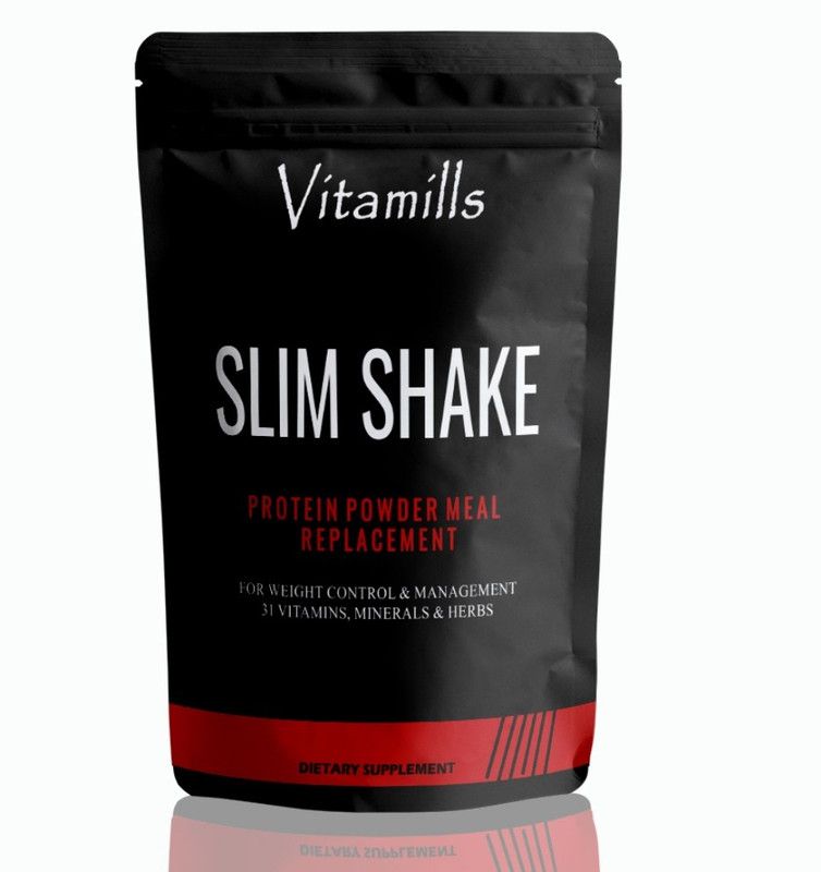 Vitamills Nutrition Slim Shake Protein Powder For Weight Control and Management (S620) Pro Protein Shake  (500 g, Chocolate)