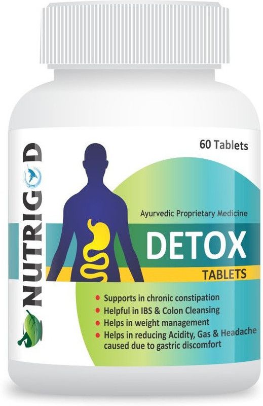 NUTRIGOD DETOX TABLET-  (60 Tablets)