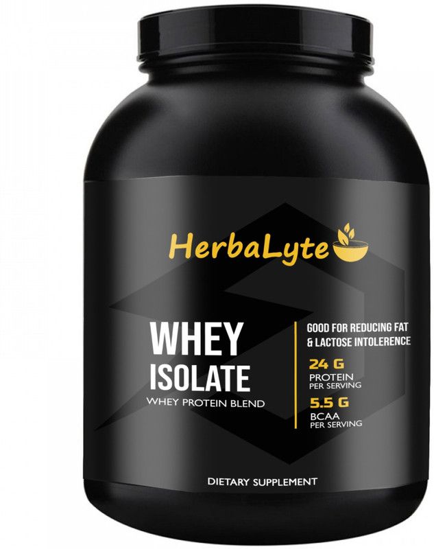 Herbalyte Nutrition 100% Raw Whey Protein Isolate Supplement Powder (S325) Premium Whey Protein  (1000 g, Unflavored)
