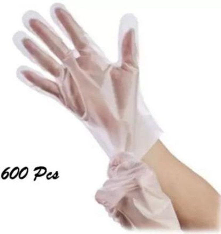 Nea. Rocky Wet And Dry High-Density Multi-Purpose Clear Transparent Eco-Friendly Medical Handling Hand Gloves Set (L Size) Wet and Dry Glove Set Polyisoprene Examination Gloves Polyisoprene Examination Gloves  (Pack of 600)