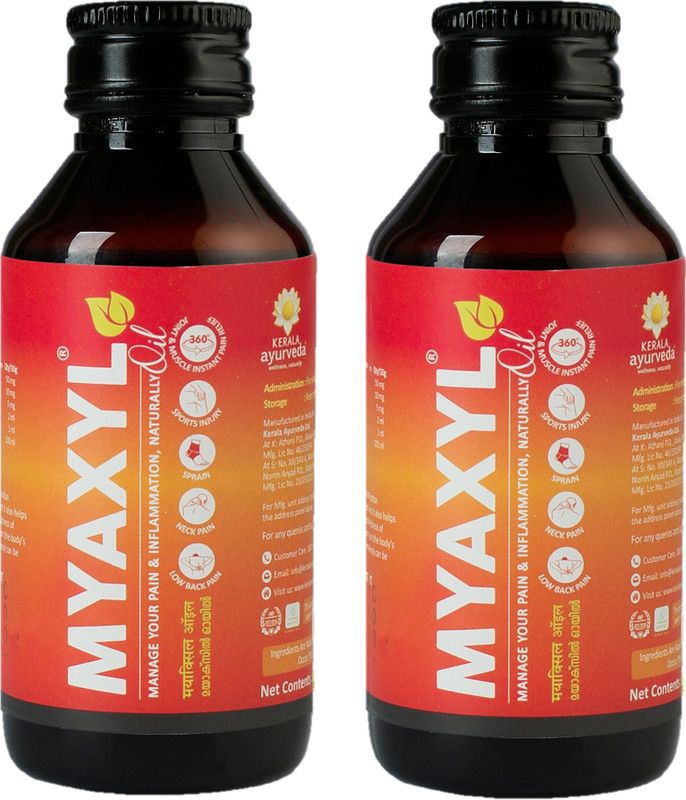 Kerala Ayurveda Myaxyl Oil Combo Pack of 2 Liquid  (2 x 60 ml)