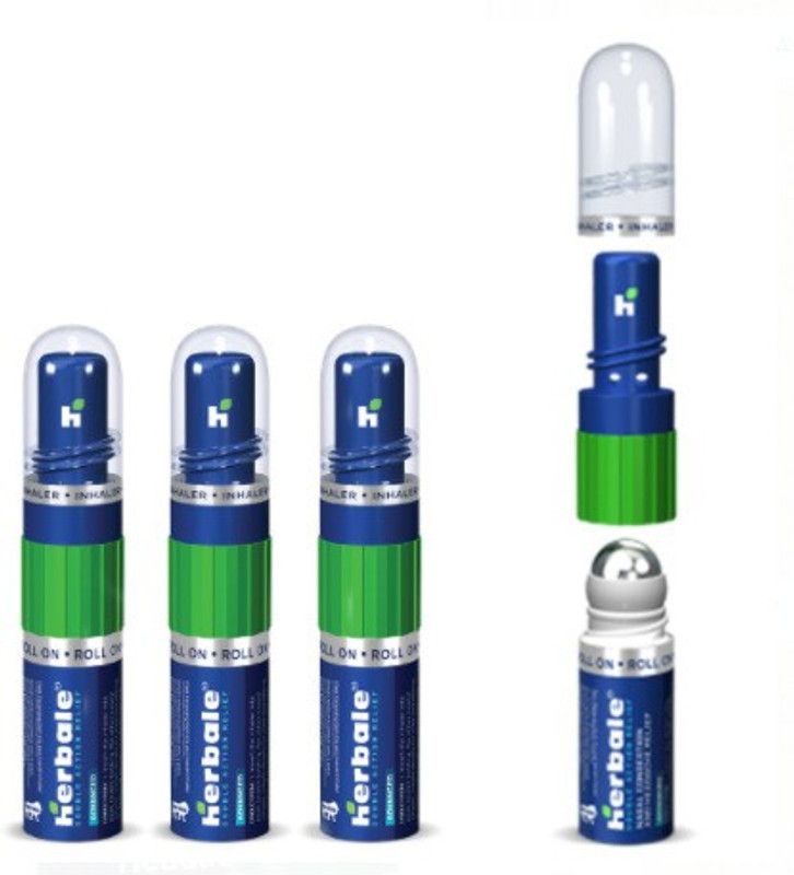 Sungreen herbal vision Herbale Double Action Relief (Pack of 3) Inhaler  (3 x 1 Units)