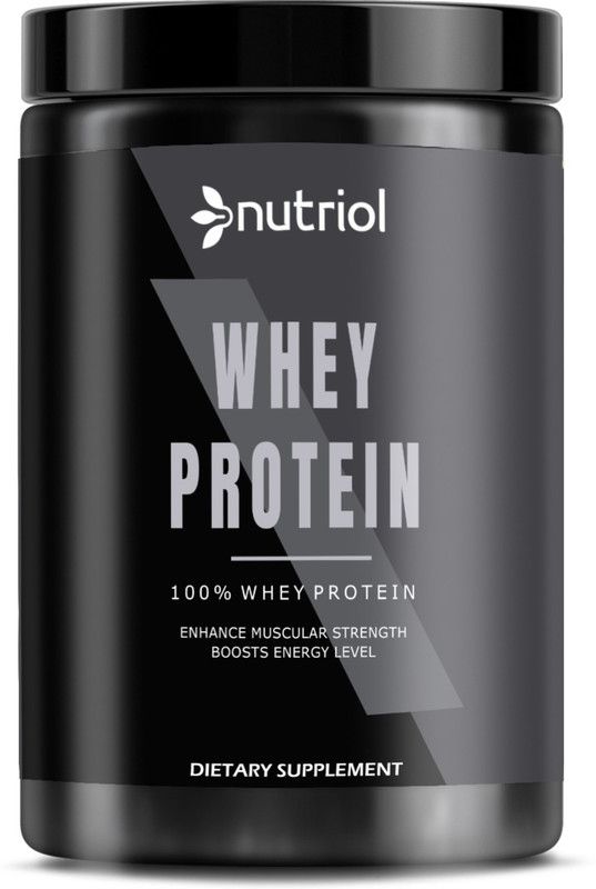 Nutriol 100% Whey Protein Supplement Powder Whey Protein (S496) Whey Protein  (500 g, Cookies & Cream)