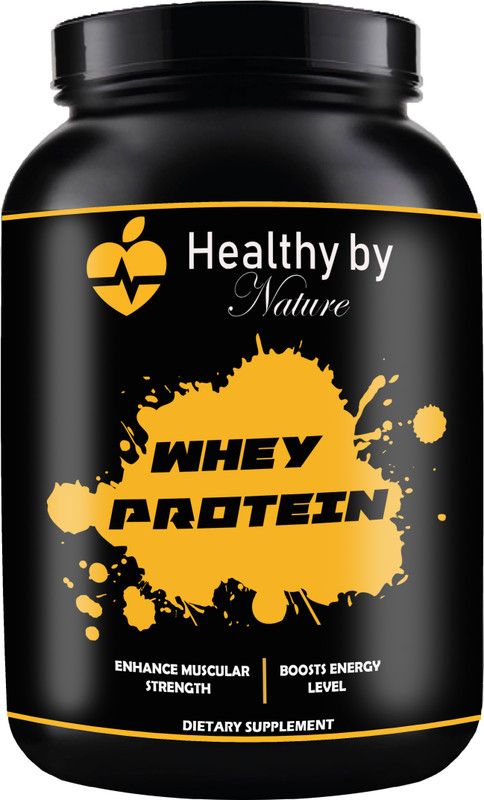 Healthy By Nature Nutrition 100% Whey Protein Supplement Powder Whey Protein (S358) Advanced Whey Protein  (500 g, Kulfi)
