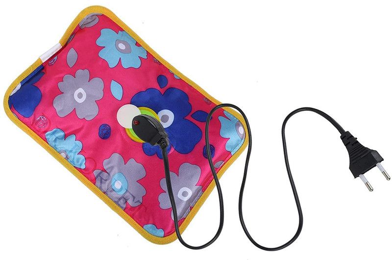 ICECLOUD Heating Pad, Heat Water Bottle, Hot water bag, Electric Hot Water Bottle with gel for Pain relief (Multicolor) Heating Pad Gel 1 ml Hot Water Bag  (Multicolor)