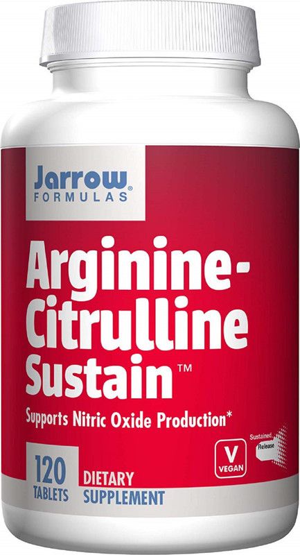Jarrow Formulas Arginine-Citrulline Sustain, 120 Tablets  (120 No)